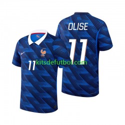 Francia Michael Olise 11 World Cup 2026 Hombre Camiseta de local Manga Corta