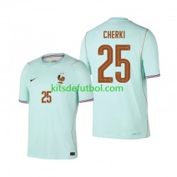 Francia Rayan Cherki 25 World Cup 2026 Hombre Camiseta de visitante Manga Corta