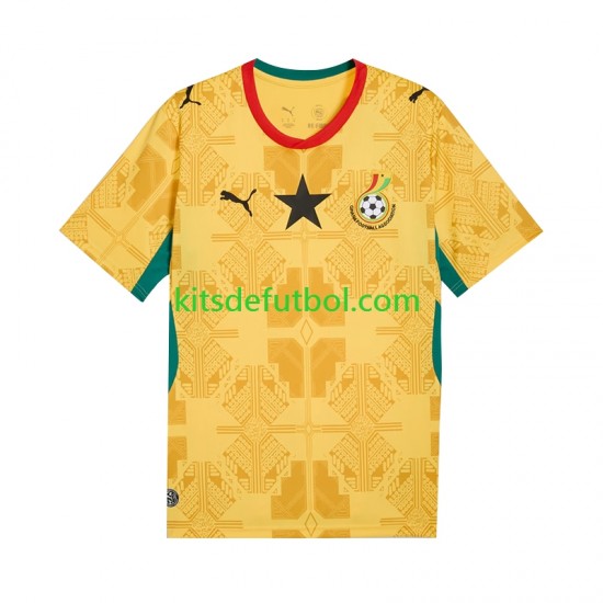 Ghana World Cup 2026 Hombre Camiseta de visitante Manga Corta