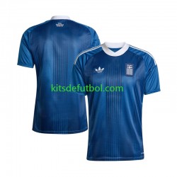 Grecia 2026 Hombre Camiseta de visitante Manga Corta