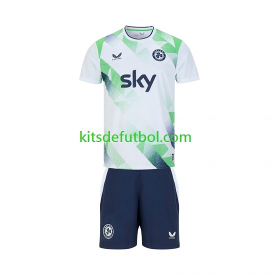 Equipación completa Niño Irlanda 2026 Camiseta de visitante Manga Corta