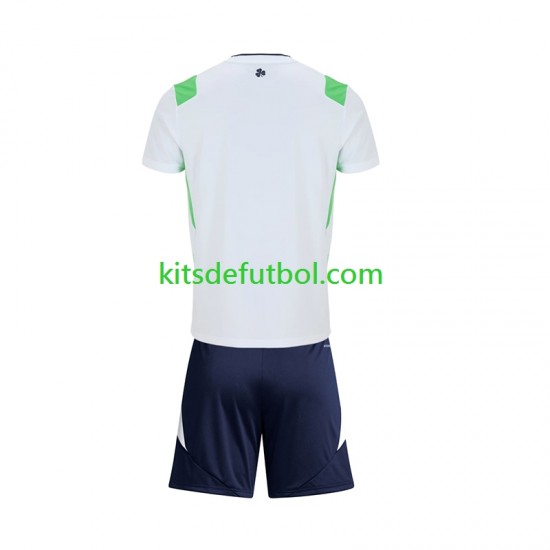 Equipación completa Niño Irlanda 2026 Camiseta de visitante Manga Corta
