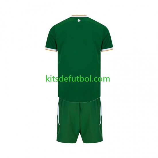 Equipación completa Niño Irlanda 2026 Camiseta de local Manga Corta
