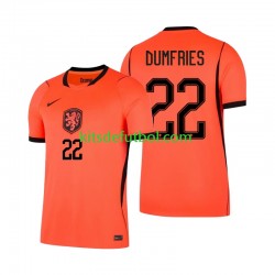 Países Bajos Denzel Dumfries 22 World Cup 2026 Hombre Camiseta de local Manga Corta