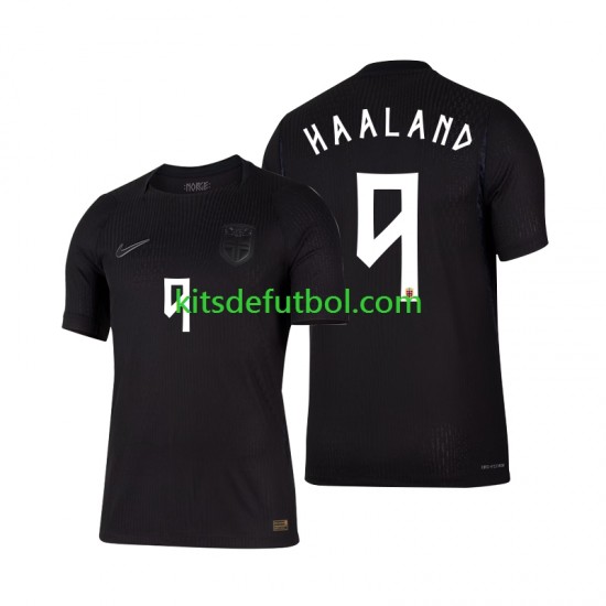 Noruega Erling Haaland 9 World Cup 2026 Hombre Camiseta de visitante Manga Corta