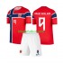 Equipación completa Niño Noruega Erling Haaland 9 World Cup 2026 Camiseta de local Manga Corta