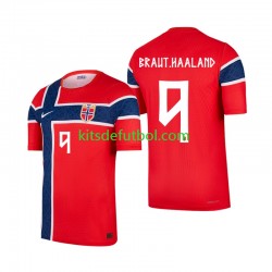 Noruega Erling Haaland 9 World Cup 2026 Hombre Camiseta de local Manga Corta
