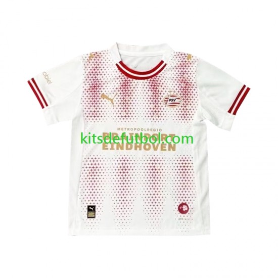 PSV Eindhoven Efteling Hombre Camiseta Cuarta 2025-2026 Manga Corta