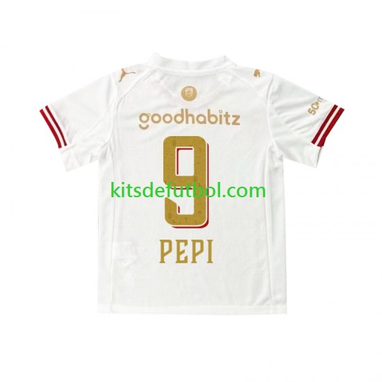 PSV Eindhoven Ricardo Pepi 9 Efteling Hombre Camiseta Cuarta 2025-2026 Manga Corta