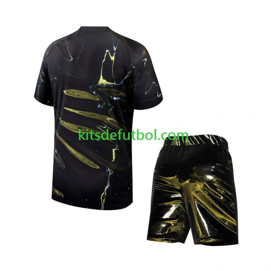 Equipación completa Niño Paris Saint-Germain Night Edition Camiseta Cuarta 2025-2026 Manga Corta