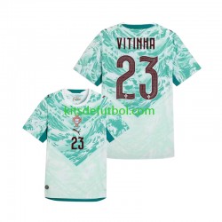 Portugal Vitinha 23 World Cup 2026 Hombre Camiseta de visitante Manga Corta