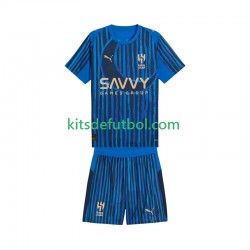 Equipación completa Niño Al Hilal CWC Camiseta de local 2025-2026 Manga Corta