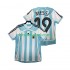 Argentina MESSI 19 Retro 2006 Hombre Camiseta de local Manga Corta