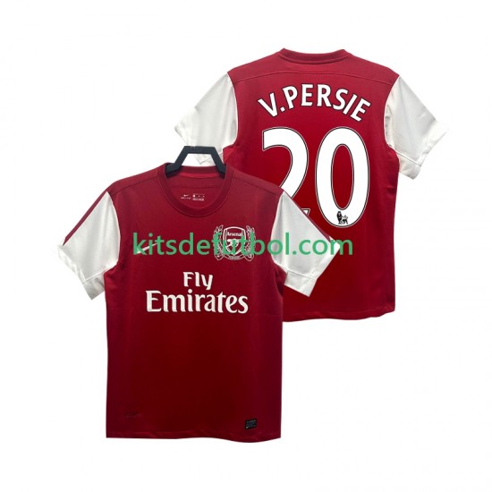 Arsenal V PERSIE 20 Retro 2011 2012 Hombre Camiseta de local Manga Corta