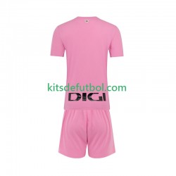 Equipación completa Niño Athletic Bilbao Portero Camiseta de visitante 2025-2026 Manga Corta