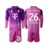 Equipación completa Niño Bayern de Múnich Portero Sven Ulreich 26 Camiseta Cuarta 2025-2026 Manga Larga