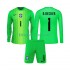 Equipación completa Niño Brasil Portero Alisson Becker 1 2026 Camiseta de local Manga Larga