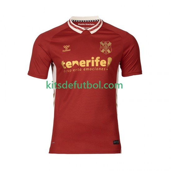 CD Tenerife CWC Hombre Camiseta de visitante 2025-2026 Manga Corta