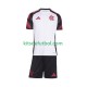 Equipación completa Niño CR Flamengo Camiseta de visitante 2025-2026 Manga Corta