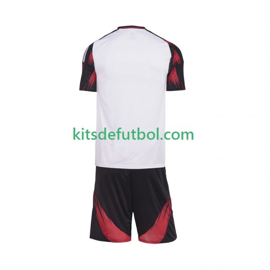 Equipación completa Niño CR Flamengo Camiseta de visitante 2025-2026 Manga Corta