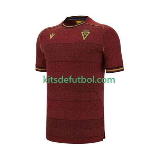 Cádiz CF Hombre Camiseta de visitante 2025-2026 Manga Corta