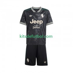 Equipación completa Niño Juventus Camiseta alternativa 2025-2026 Manga Corta