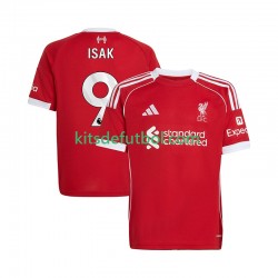 Liverpool ISAK 9 Hombre Camiseta de local 2025-2026 Manga Corta