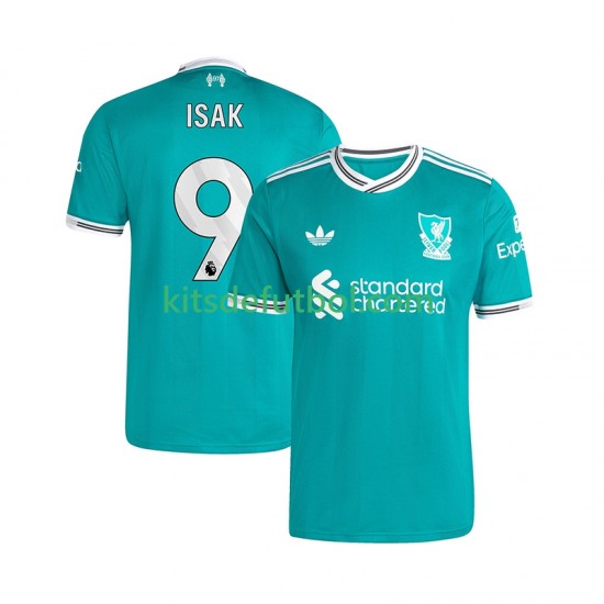 Liverpool ISAK 9 Hombre Camiseta alternativa 2025-2026 Manga Corta