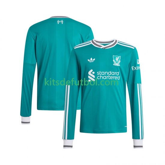 Liverpool Hombre Camiseta alternativa 2025-2026 Manga Larga
