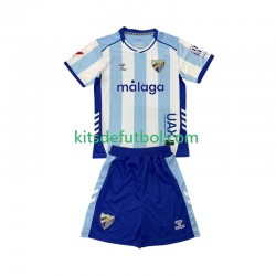 Equipación completa Niño Málaga CF Camiseta de local 2025-2026 Manga Corta