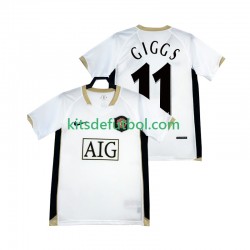 Manchester United GIGGS 11 Retro 2006-2007 Hombre Camiseta de visitante Manga Corta