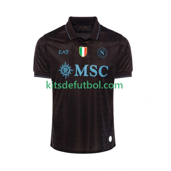 Napoli Hombre Camiseta alternativa 2025-2026 Manga Corta