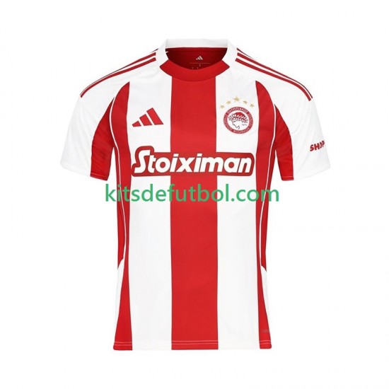 Olympiacos Hombre Camiseta de local 2025-2026 Manga Corta
