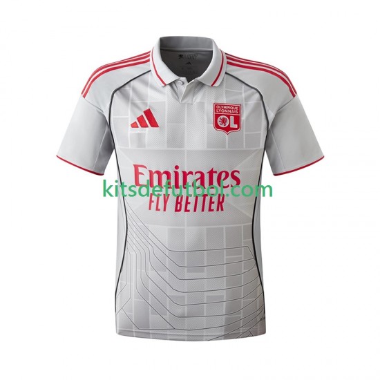 Olympique de Lyon Hombre Camiseta alternativa 2025-2026 Manga Corta