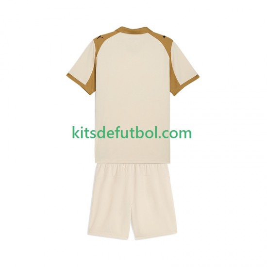 Equipación completa Niño RC Lens Camiseta alternativa 2025-2026 Manga Corta