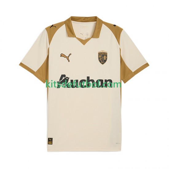 RC Lens Hombre Camiseta alternativa 2025-2026 Manga Corta