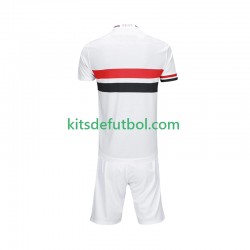 Equipación completa Niño Sao Paulo Camiseta de local 2025-2026 Manga Corta