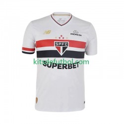 Sao Paulo Hombre Camiseta de local 2025-2026 Manga Corta
