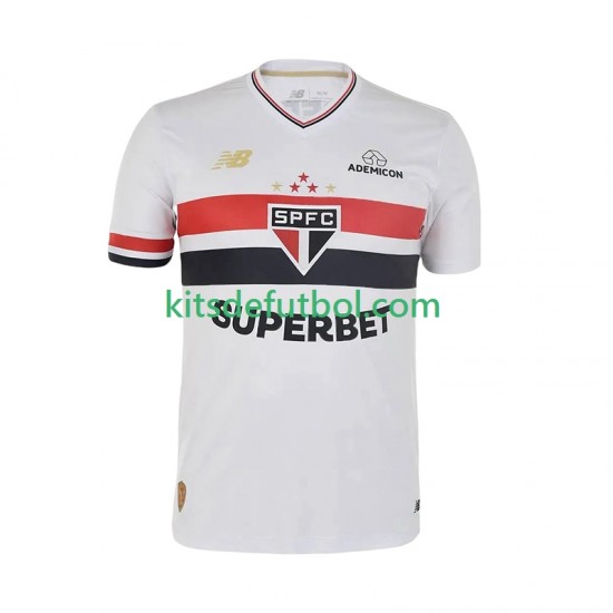 Sao Paulo Hombre Camiseta de local 2025-2026 Manga Corta