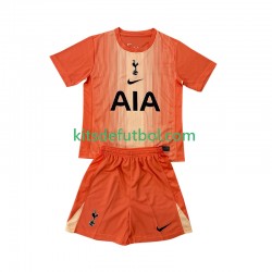 Equipación completa Niño Tottenham Hotspur Portero Camiseta alternativa 2025-2026 Manga Corta